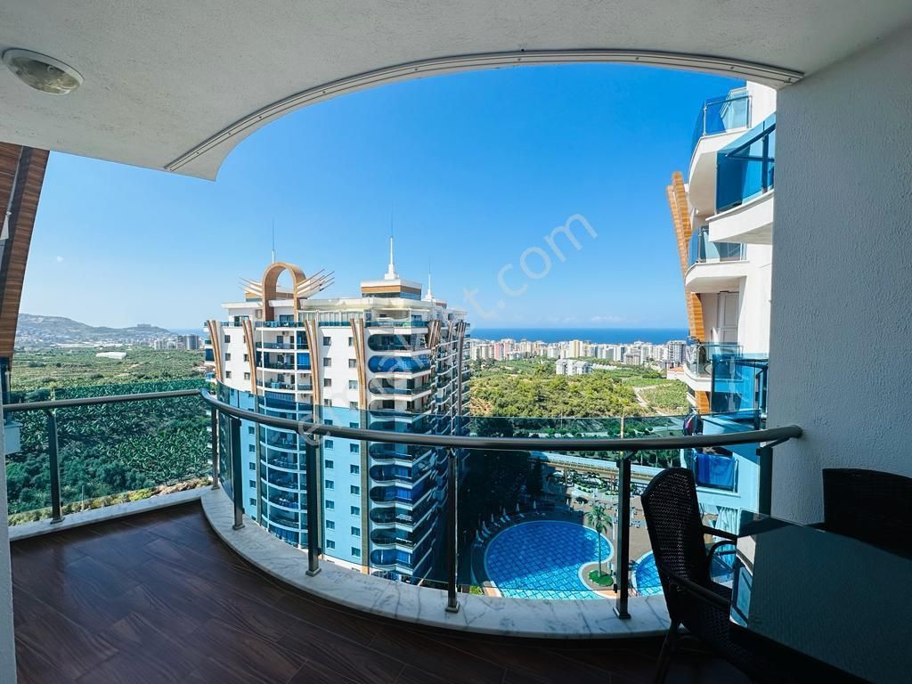 Alanya Mahmutlar Azura Park Sitede Deniz Manzaralı 1+1 Eşyalı Satılık Lüks Daire - Görsel 15