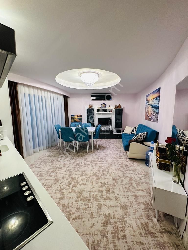 Alanya Mahmutlar Azura Park Sitede Deniz Manzaralı 1+1 Eşyalı Satılık Lüks Daire - Görsel 7