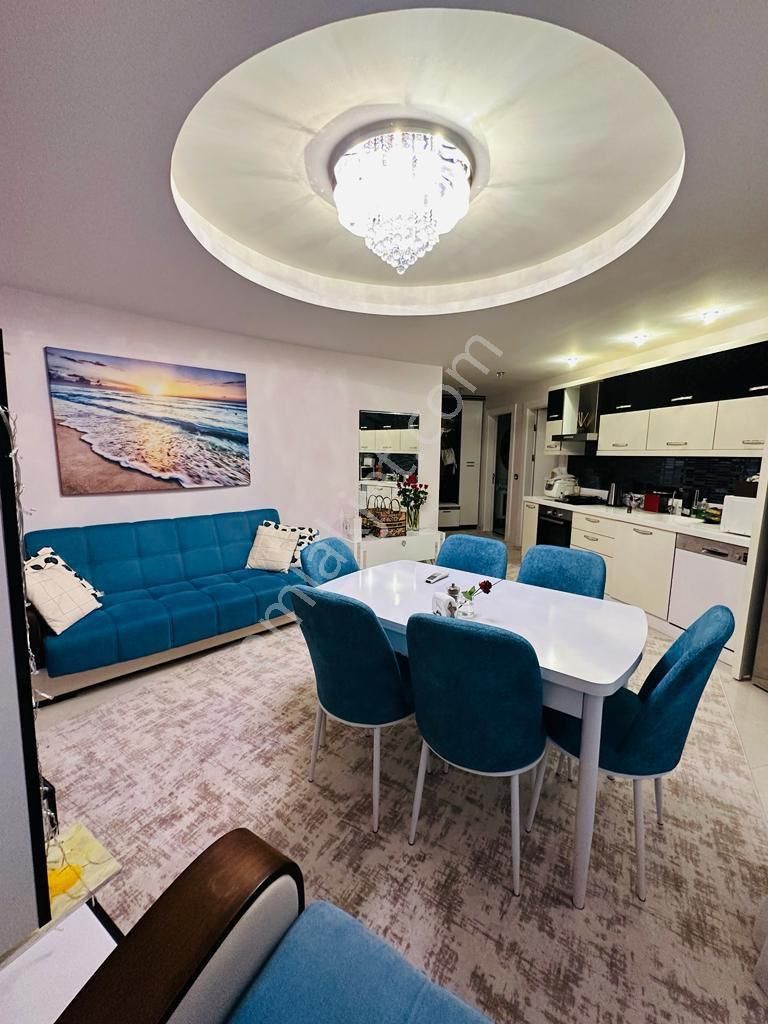 Alanya Mahmutlar Azura Park Sitede Deniz Manzaralı 1+1 Eşyalı Satılık Lüks Daire - Görsel 9