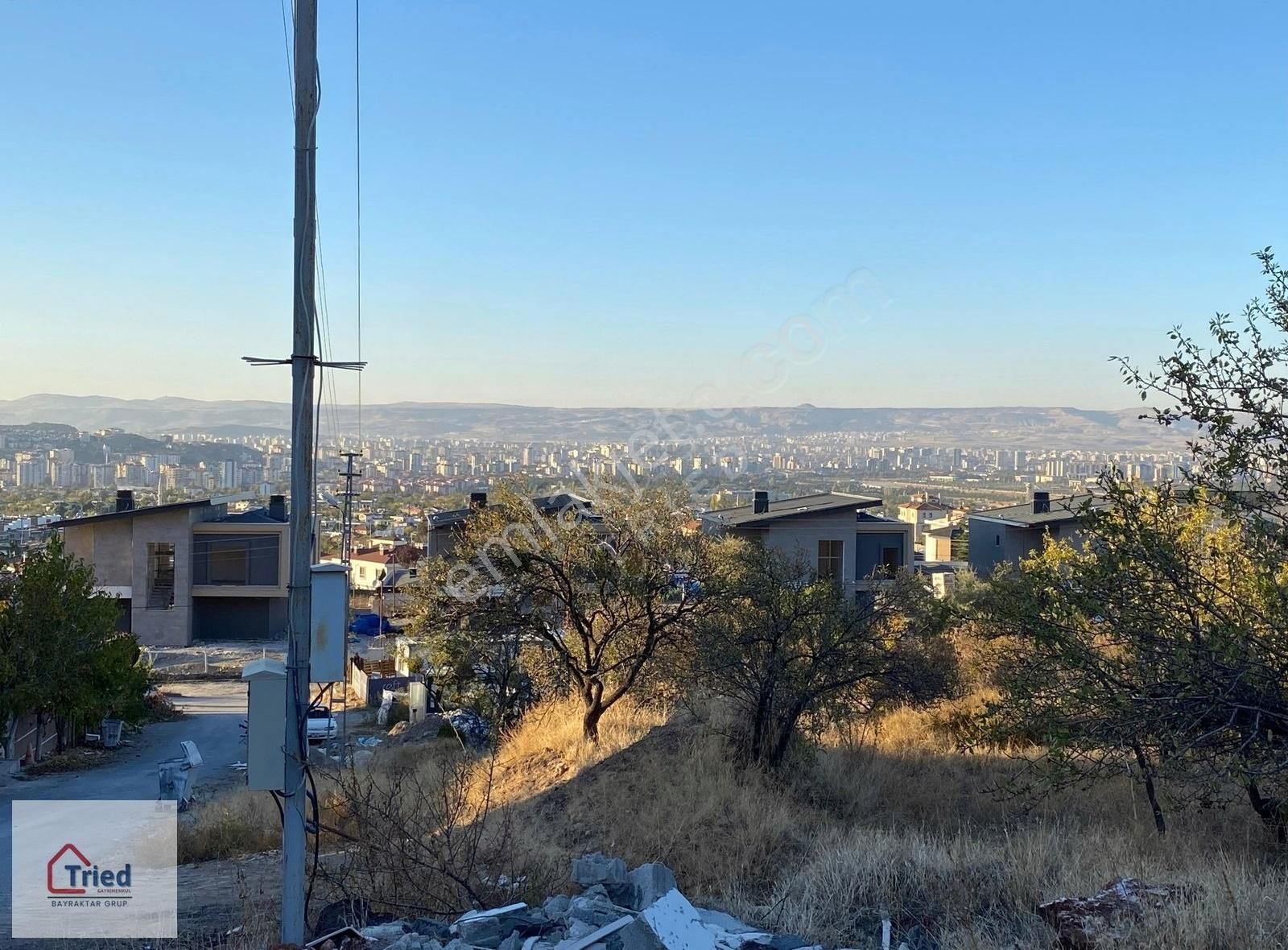 Melikgazi Erenköy Satılık Villa İmarlı ERENKÖY KARADERE'DE 2556 M2 VİLLA PARSELİ ŞEHİR MANZARALI