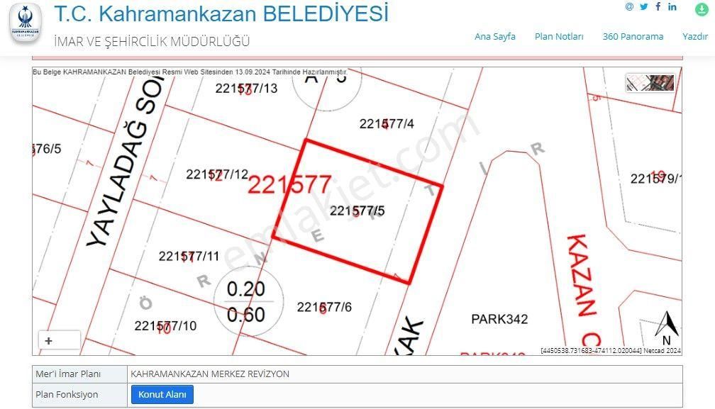 Kahramankazan Kayı Satılık Konut İmarlı Bulvara Yakın, 3 Kat Konut İmarlı, Doğa İçinde Satılık Arsa