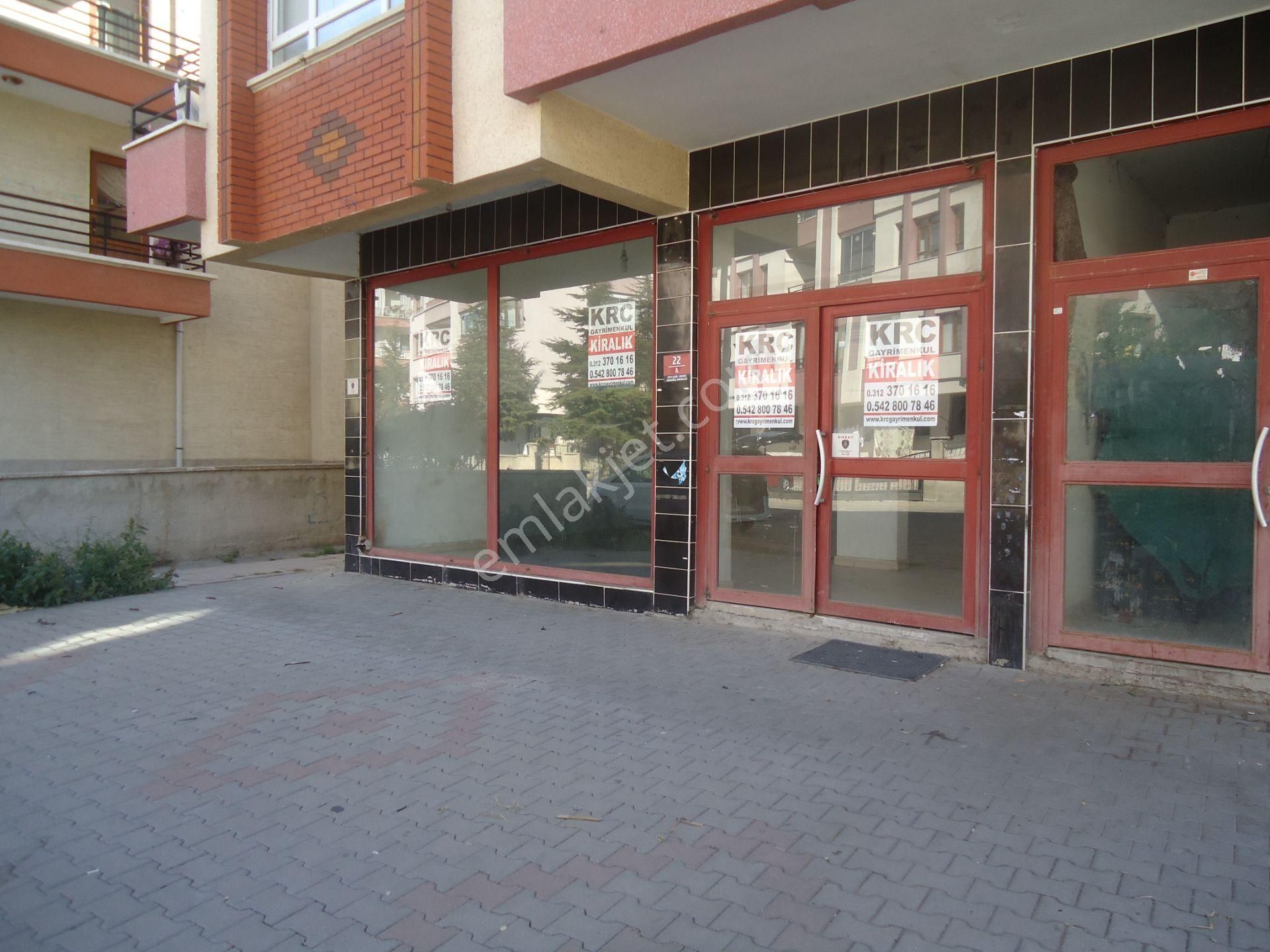 Mamak Karaağaç Kiralık Büro  KRC'DEN ŞEYHŞAMİL CADDESİNDE 180M2 KULLANIMLI KİRALIK DÜKKAN