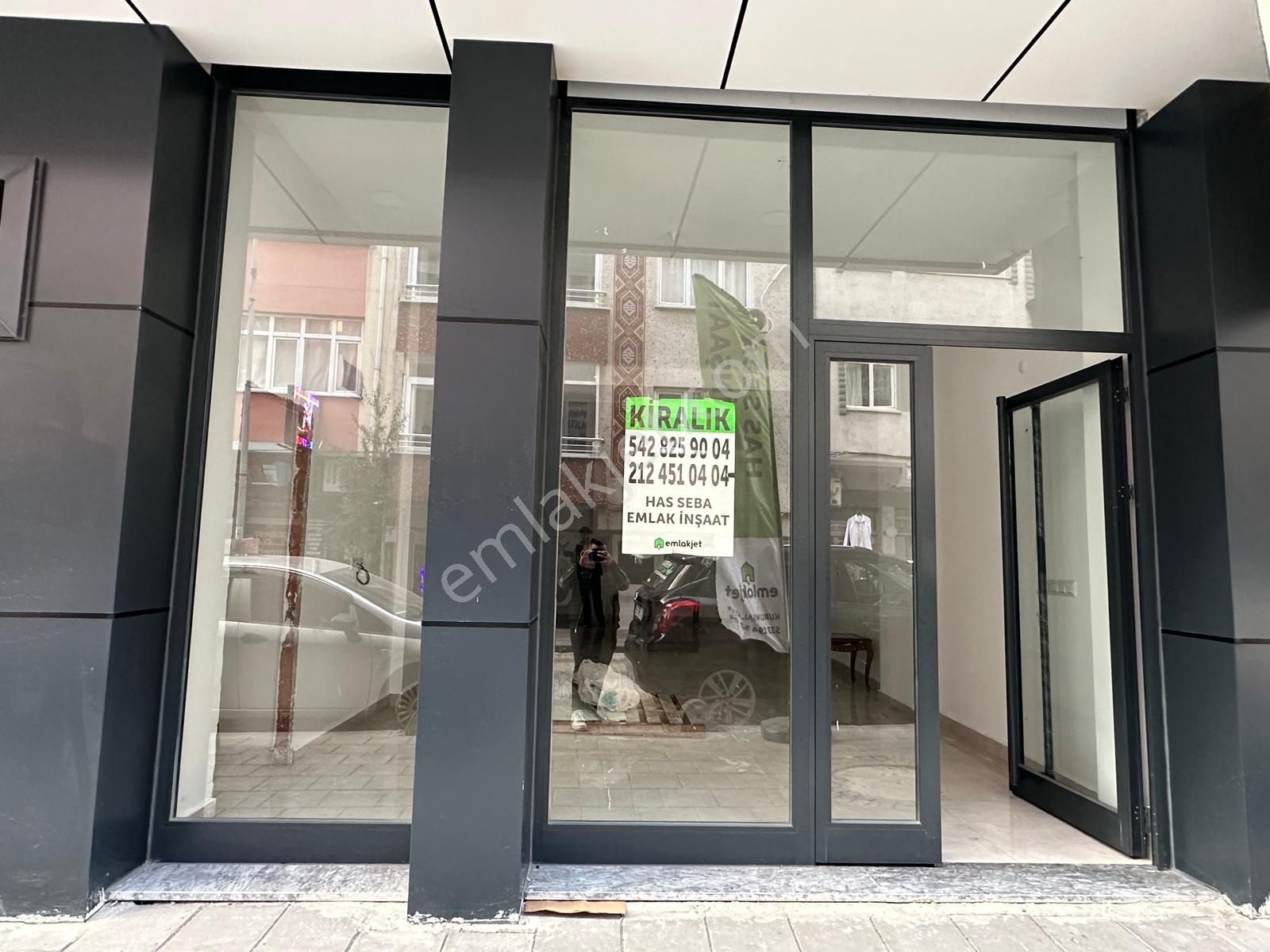 Küçükçekmece Kemalpaşa Kiralık Dükkan & Mağaza Has Seba'dan Sefaköy Merkezde 80m2 Sıfır Caddeye 3.bina Dükkann