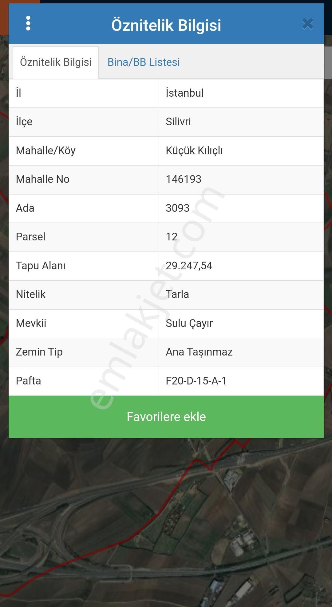 Silivri Küçük Kılıçlı Satılık Tarla  SİLİVRİ KÜÇÜKKILIÇLI mah. 303 M2 YOLA VE YERLEŞİME YAKIN YATIRIMLIĞA UYGUN FIRSAT ARSA