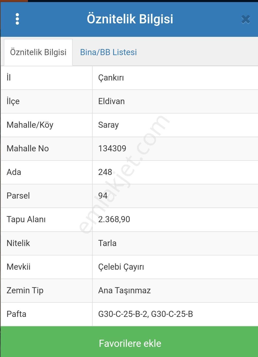 Eldivan Sarayköy Köyü Satılık Tarla Vizyon Emlak'tan Eldivan Saray Köyun De Satılık Tarla