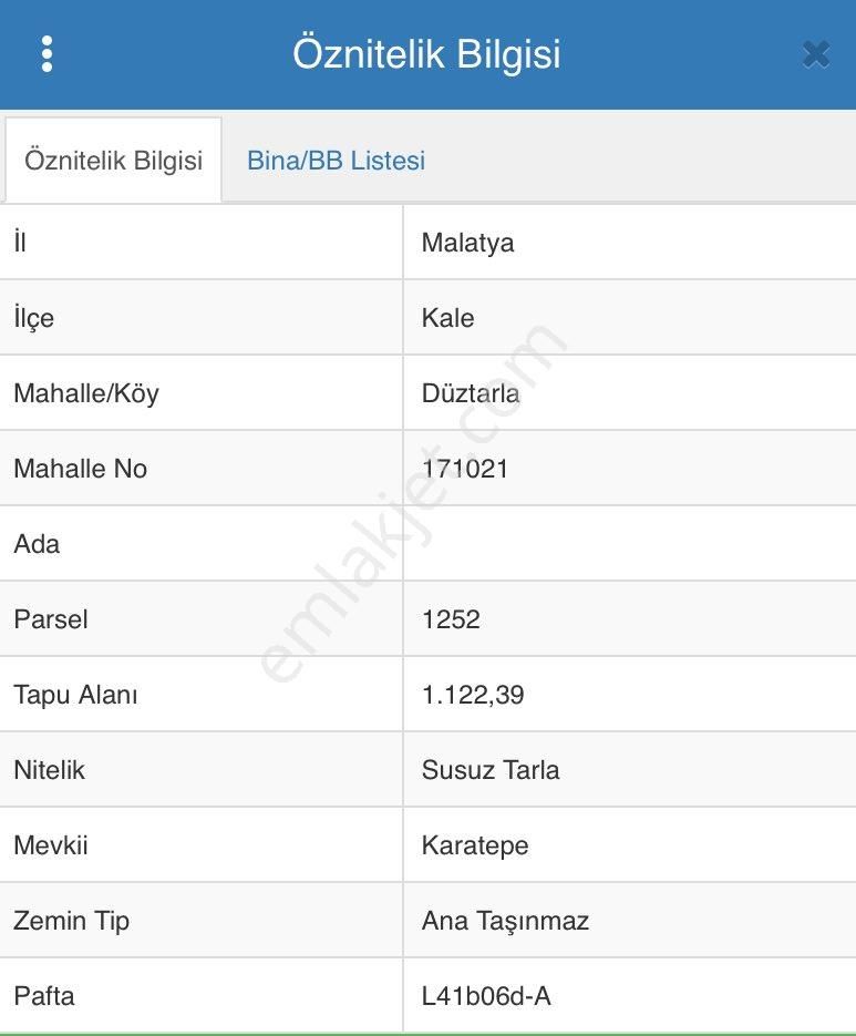 Kale Düztarla Satılık Villa İmarlı SATILIK İMARLI ARSA