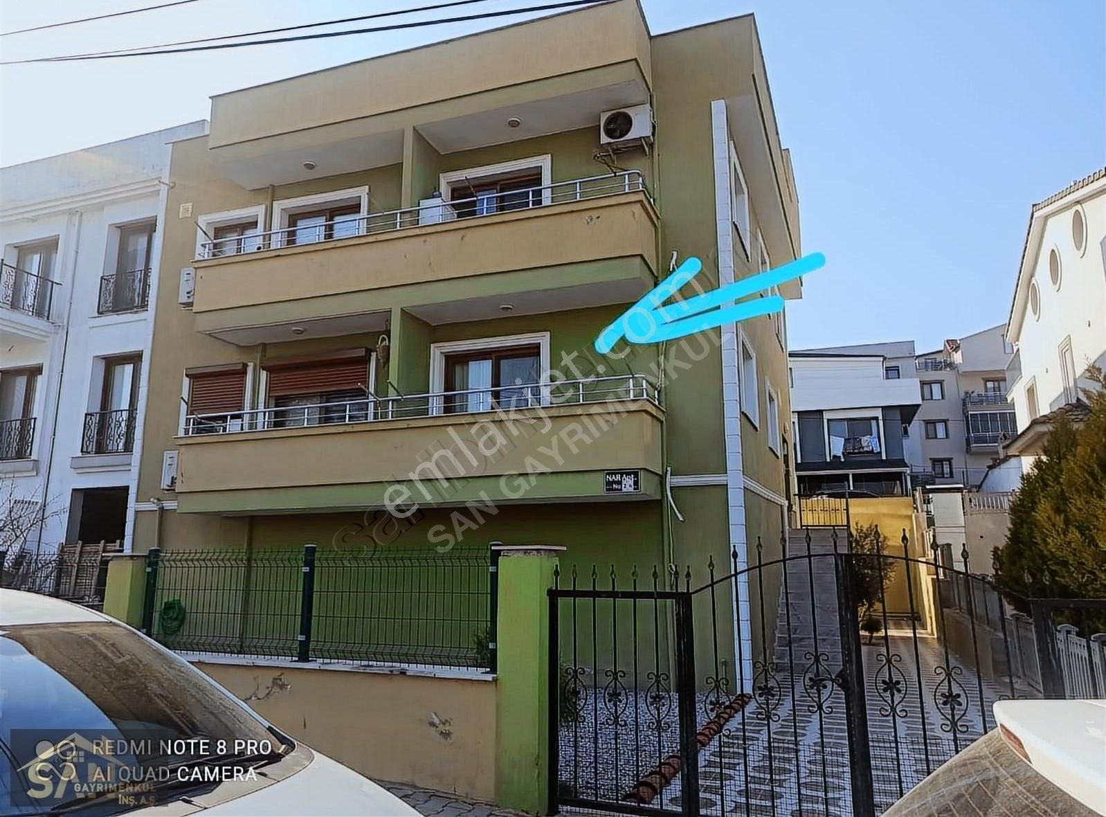 Urla Yaka Satılık Daire SAN GAYRİMENKUL DEN YÜKSEK KREDİYE UYGUN SATILIK 1+1 DAİRE