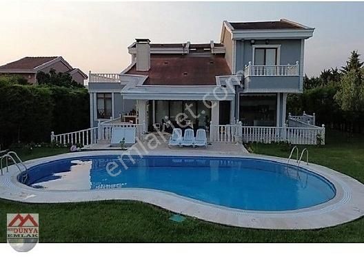 Silivri Mimar Sinan Satılık Villa SİLİVRİNİN GÖZDE SİTESİNDE BAKIMLI HAVUZLU VİLLA -FOR SALE