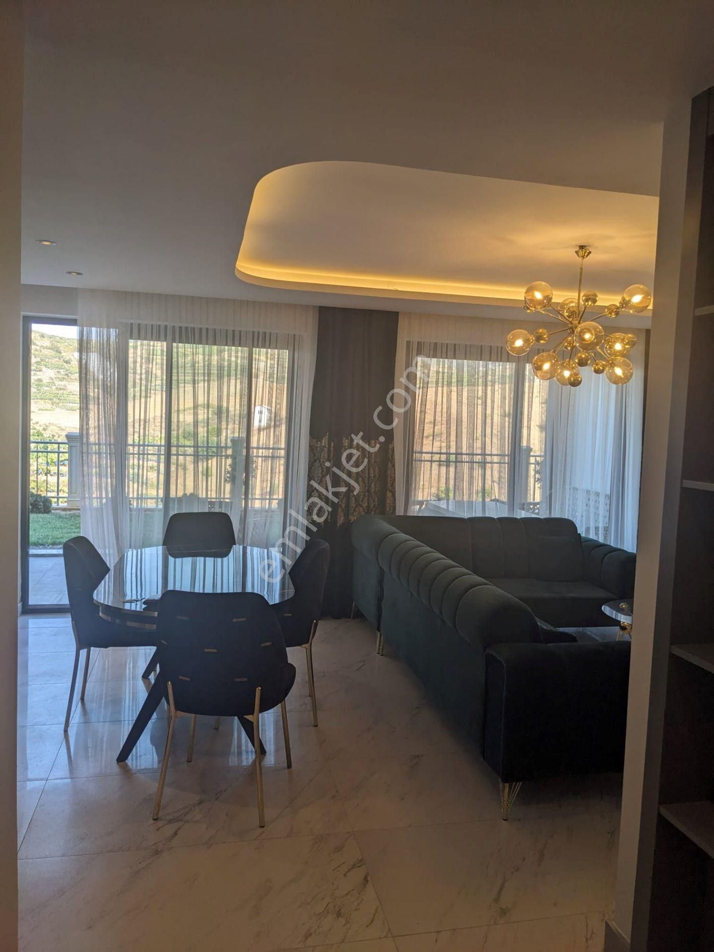 Deniz Ve Doğa Manzaralı Uzun Süreli Kiralık Site İçerisinde, Full Eşyalı, 2+1 Bahçe Dubleksi - Görsel 5