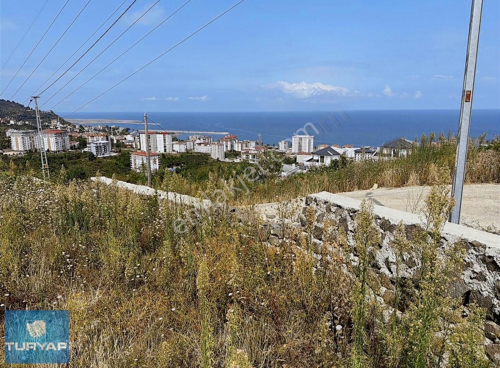 Piraziz Yeni Satılık Villa İmarlı Giresun Piraziz'de Emsalsiz Deniz Manzaralı Satılık Villa Arsası