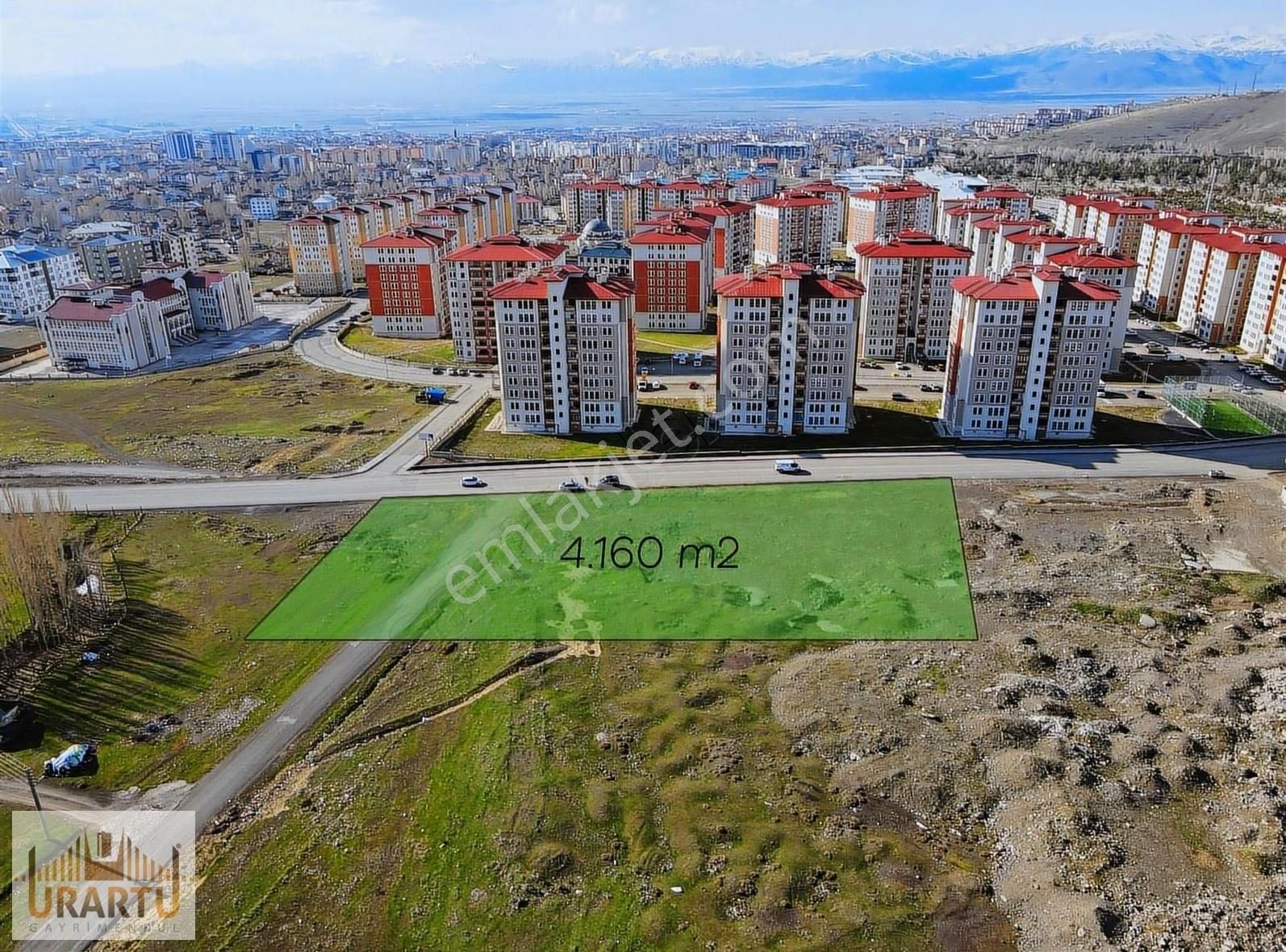 Palandöken Yunusemre Satılık Ticari İmarlı ERZURUM PALANDÖKEN 4.160m2 MERKEZİ KONUMDA PROJESİ HAZIR ARSA