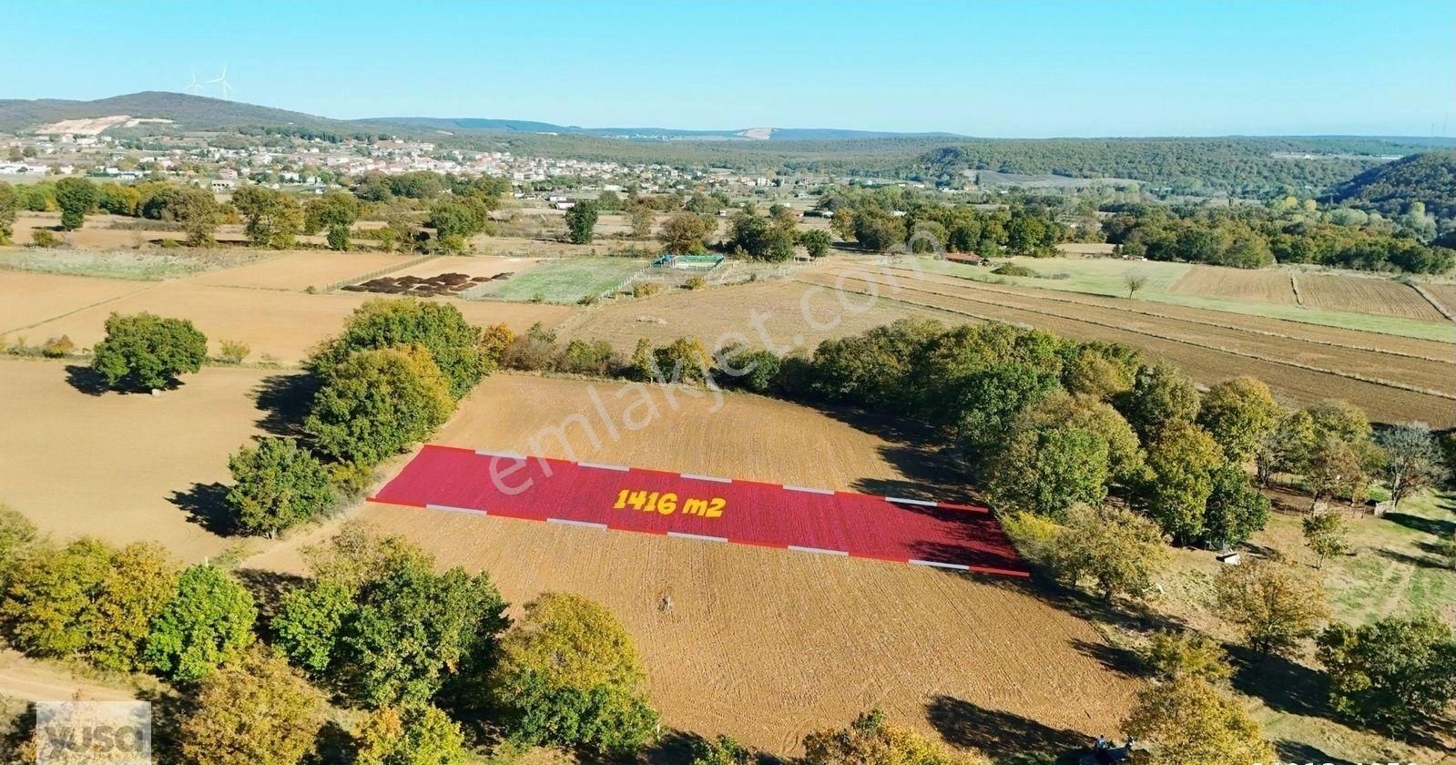 Çatalca İhsaniye Satılık Özel Kullanım Çatalca İhsaniye'de Orman İçinde 1416m2 Arsa