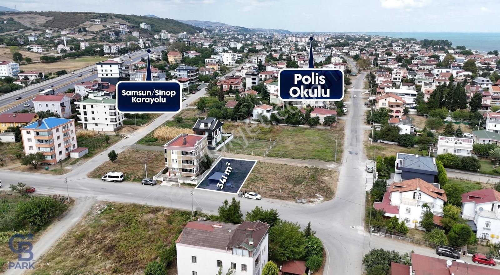 Atakum Çakırlar Yalı Satılık Konut İmarlı CB PARK'TAN ÇAKIRLAR'DA YOLUN ALTINDA 3 KATA İMARLI SATILIK ARSA