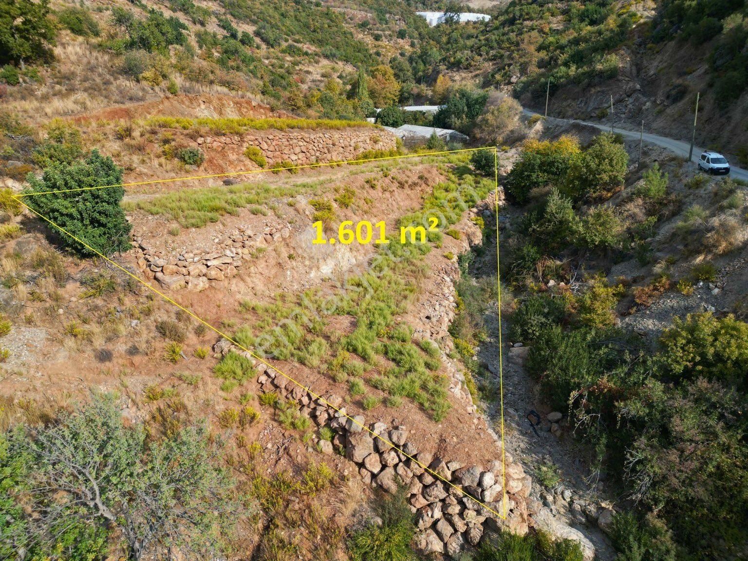 Alanya Güney Satılık Tarla ALANYA GÜNEY KÖYÜ’NDE 1600 M2 SATILIK TARLA