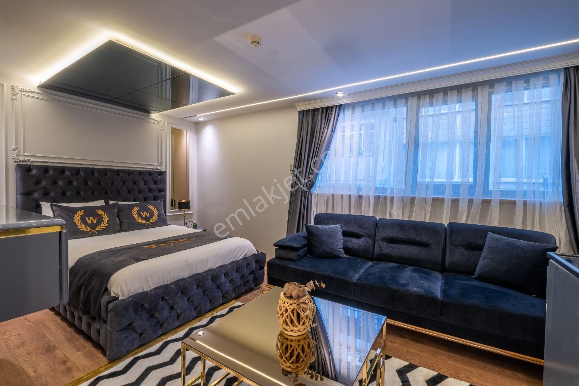 Beyoğlu Katip Mustafa Çelebi Günlük Kiralık Daire  BEŞİKTAŞ CİHANGİRDE TAKSİM METROSUNA 2DK YÜRÜMEDE 1+1 LÜKS ODALAR 500 TL