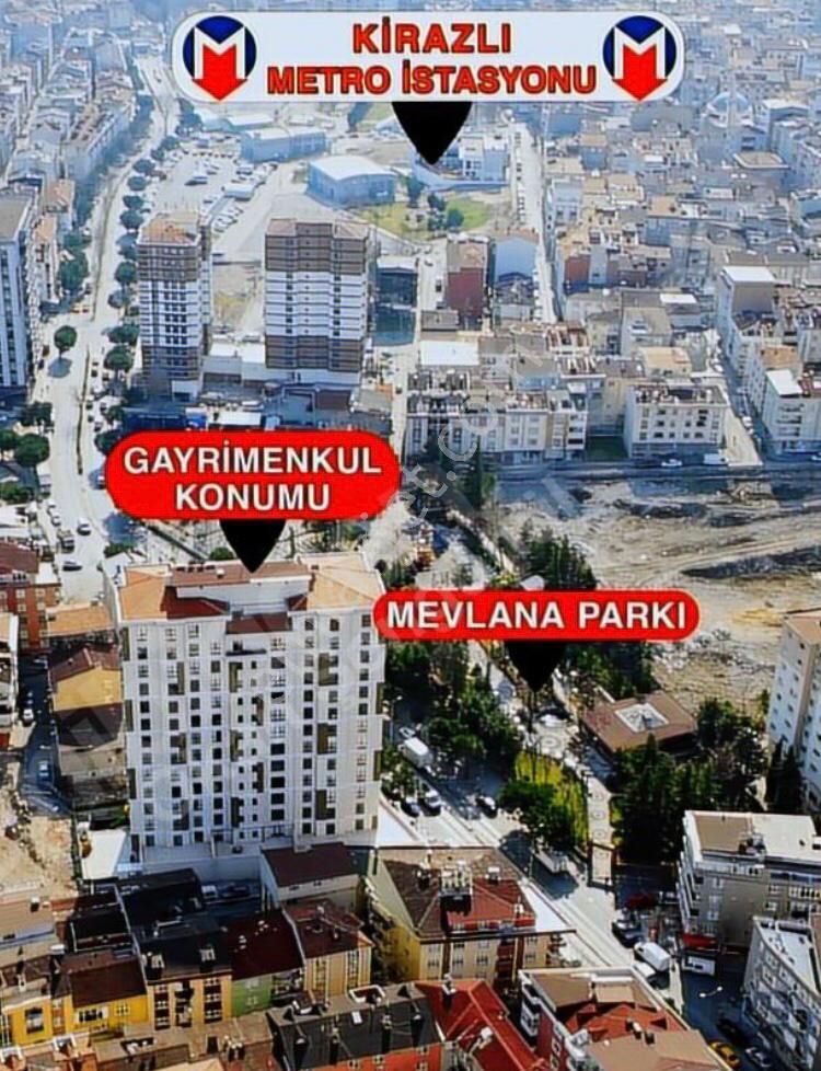 Bağcılar Kirazlı Satılık Daire SAFİR KONAKLARI-Kirazlı, METRO ve ŞEHİR parkına KOMŞU, TERASLI 2+1 DAİRE, HEMEN TESLİM