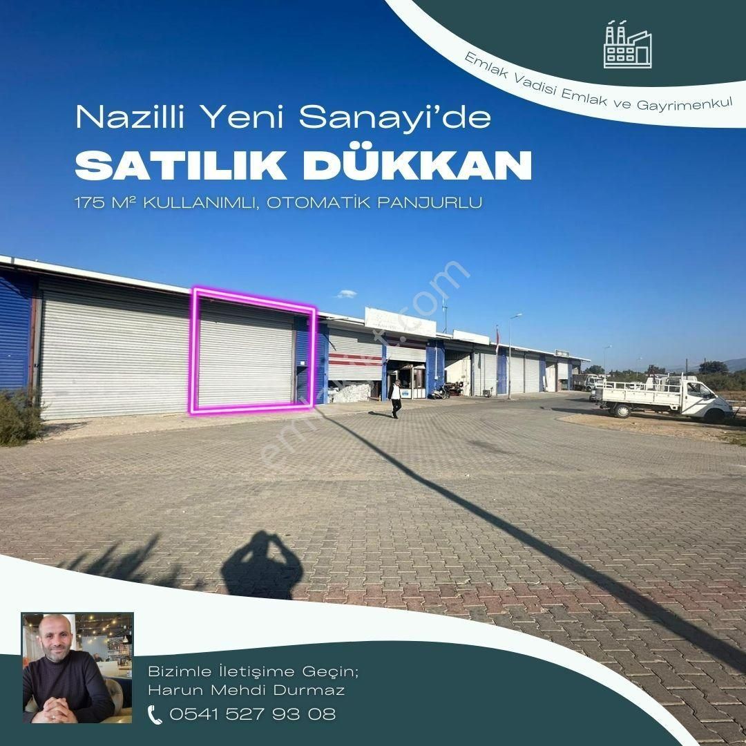 Nazilli Yeni Sanayi Satılık Dükkan & Mağaza Yeni Sanayi'de 175 M² Kullanımlı Satılık Dükkan