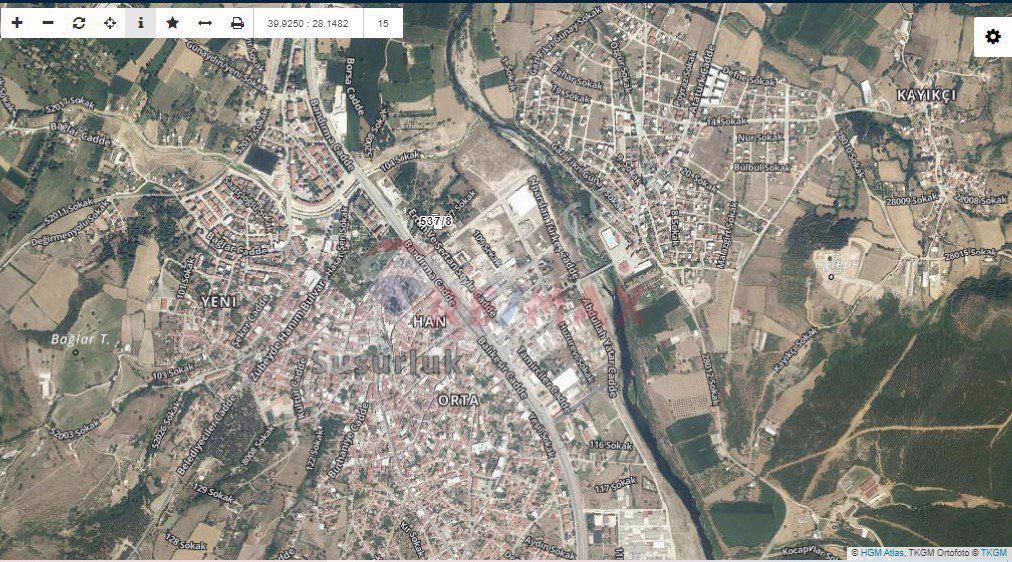 Susurluk Han Satılık Sanayi İmarlı Erdal Turan'dan Susurluk'ta 0.40 Sanayi İmarlı 231 M2 Arsa