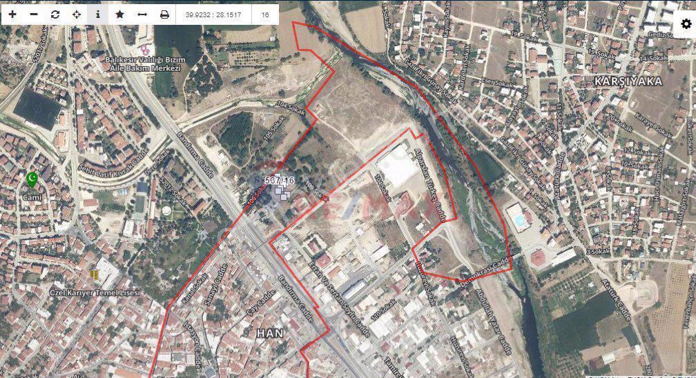 Susurluk Han Satılık Sanayi İmarlı Erdal Turan'dan Susurluk'ta 0.40 Sanayi İmarlı 268 M2 Arsa