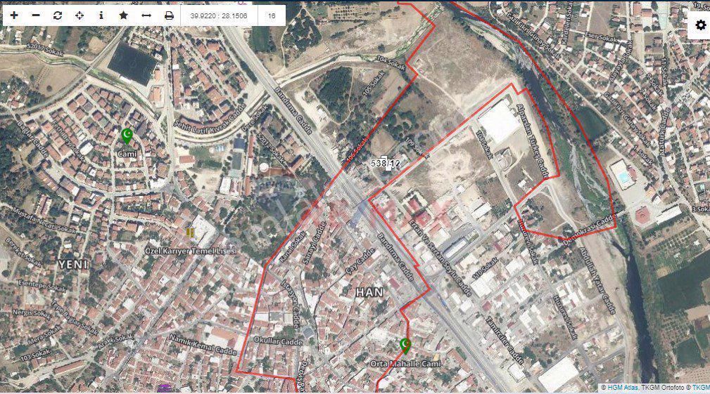 Susurluk Han Satılık Sanayi İmarlı Erdal Turan'dan Susurluk'ta 0.40 Sanayi İmarlı 227 M2 Arsa