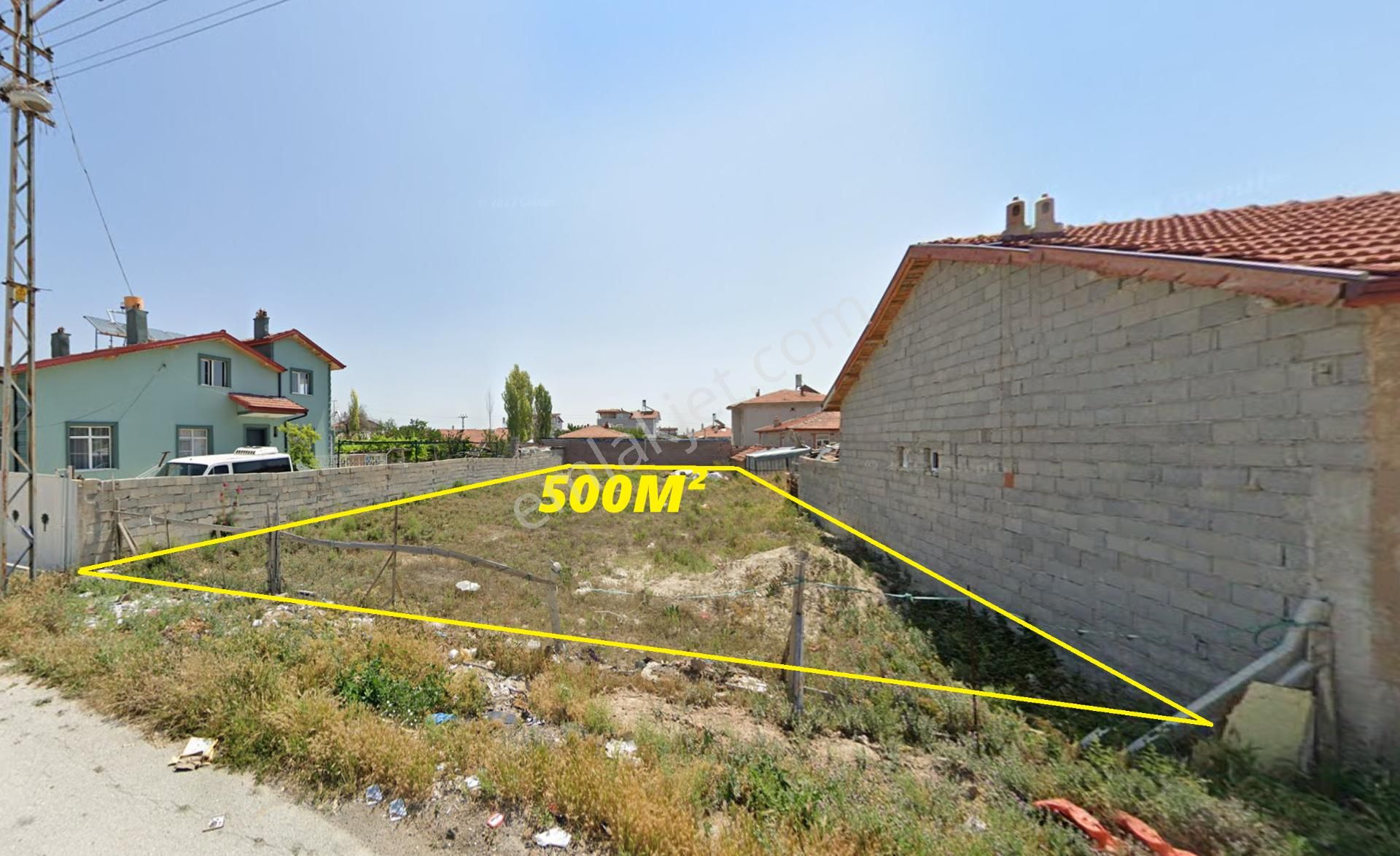 Karatay Saraçoğlu Satılık Konut İmarlı KONYA KARATAY SARAÇOĞLU 2 KATA İMARLI 500M² ARSA ACİL SATILIK HESAPLI ÜRÜN