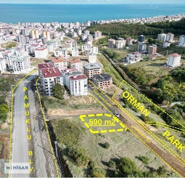 Atakum Büyükoyumca Satılık Konut İmarlı HİSAR'DAN BÜYÜKOYUMCA'DA 1+1 BÖLGESİNDE MANZARALI KÖŞEBAŞI ARSA