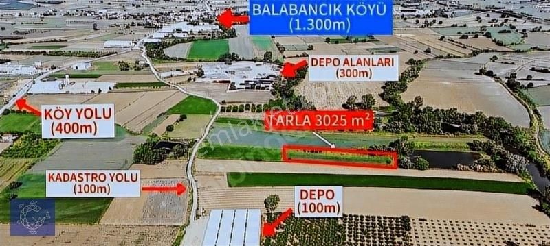 Mudanya Balabancık Satılık Tarla MUDANYA BALABANCIKTA BÖLGENİN EN UYGUN TARLASI DAİRE TAKASLI