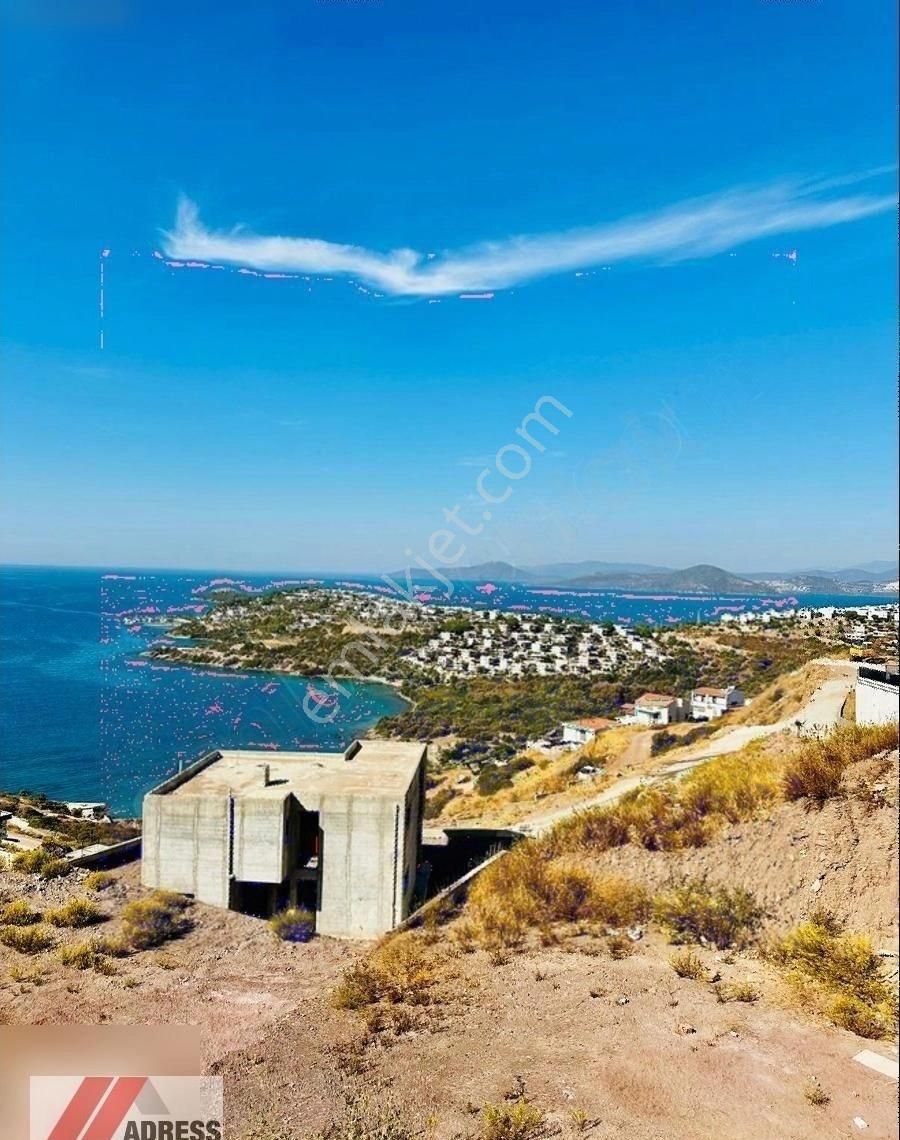 Bodrum Adabükünde Satılık Deniz Manzaralı Arsa - Görsel 10
