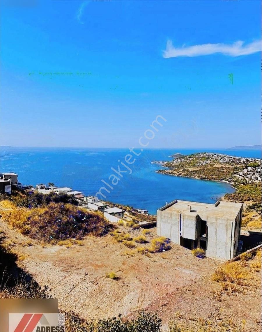 Bodrum Adabükünde Satılık Deniz Manzaralı Arsa - Görsel 3