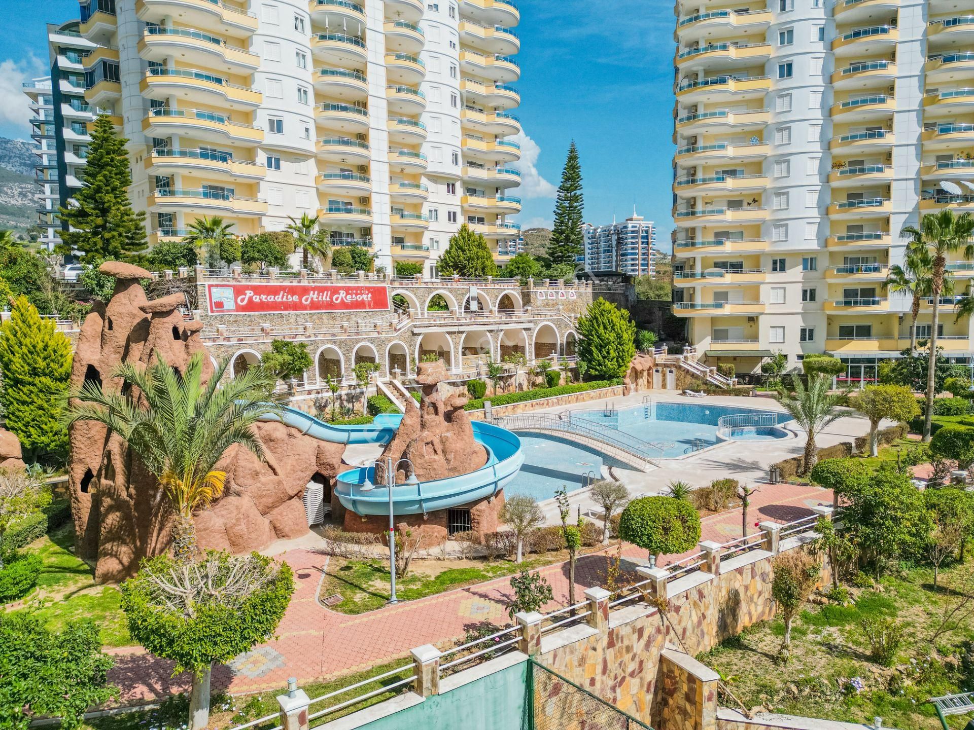 Alanya Mahmutlar Satılık Daire  ALANYA MAHMUTLAR 3+1 150M2 EŞYALI AKTİVİTELİ DÜZ AYAK DAİRE