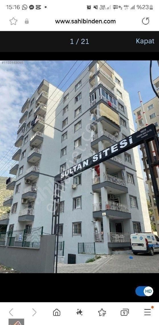 İskenderun Modernevler Satılık Daire 3+1 doğalgazlı satılık ev