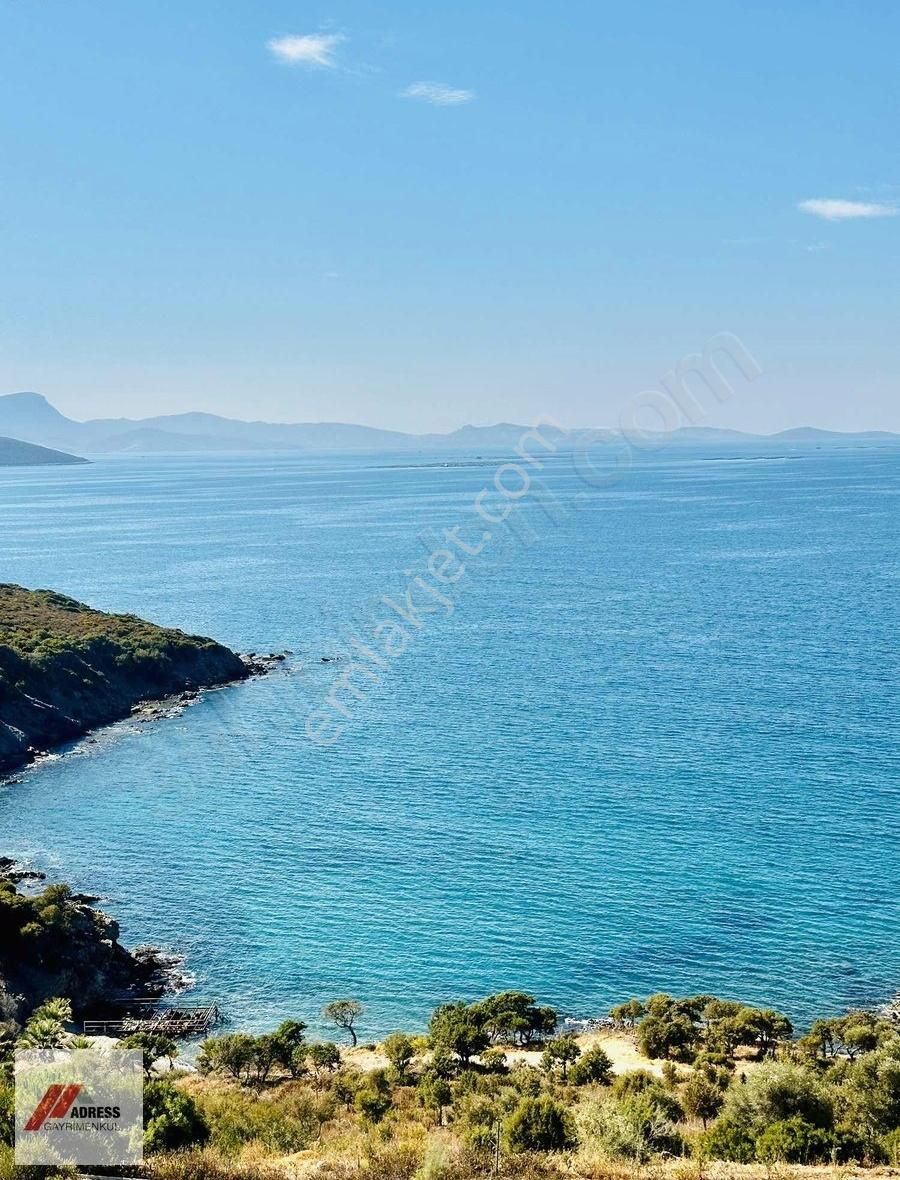 Bodrum Adabükünde Denizin En Ön Sırasında Satılık Arsa - Görsel 11