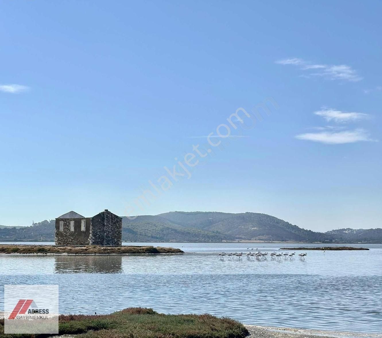 Milas Boğaziçi Satılık Konut İmarlı Bodrum Adabükünde Satılık Deniz Manzaralı Arsa