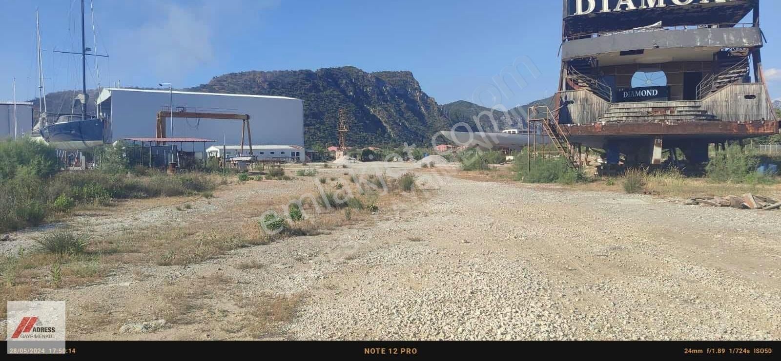 Ören Türkevlerinde Satılık Yat Çekek Alanı Arsa - Görsel 13