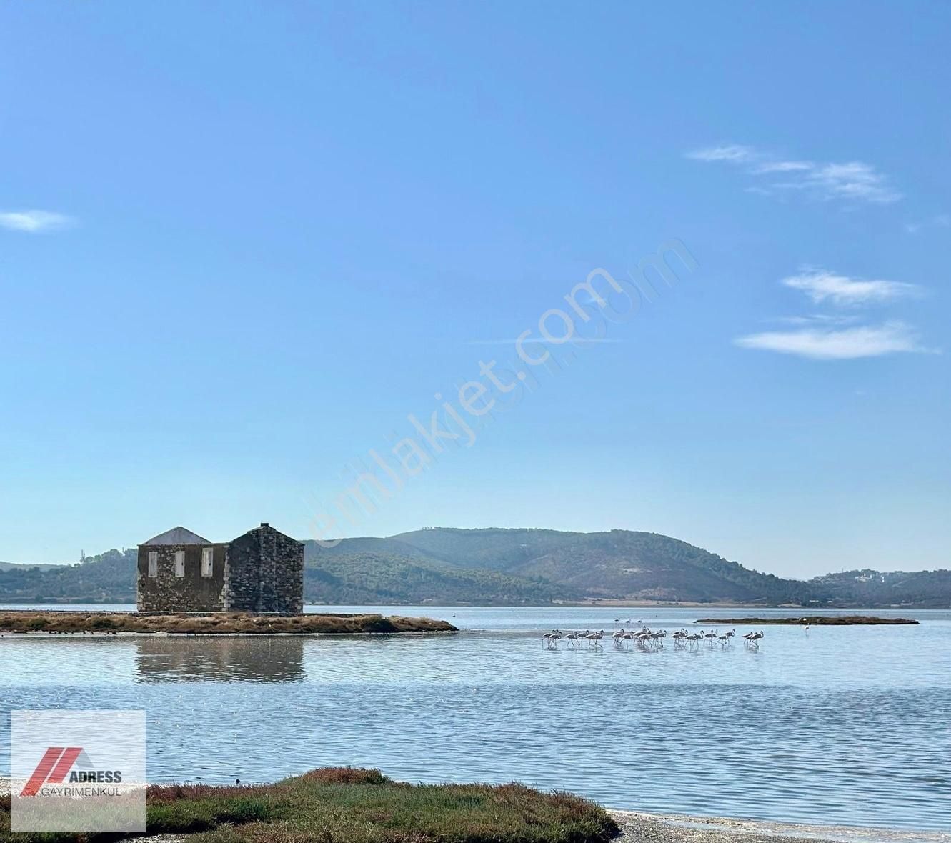 Milas Boğaziçi Satılık Konut İmarlı Bodrum Adabükünde Satılık Deniz Manzaralı Arsa