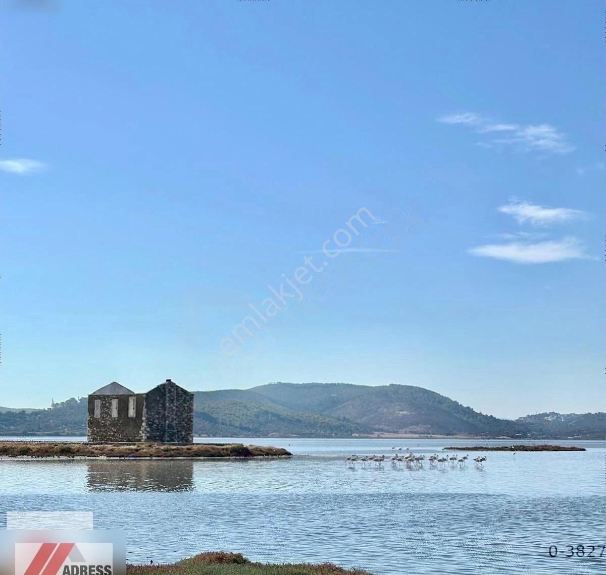 Milas Boğaziçi Satılık Konut İmarlı Bodrum Adabükünde Satılık Deniz Manzaralı Arsa