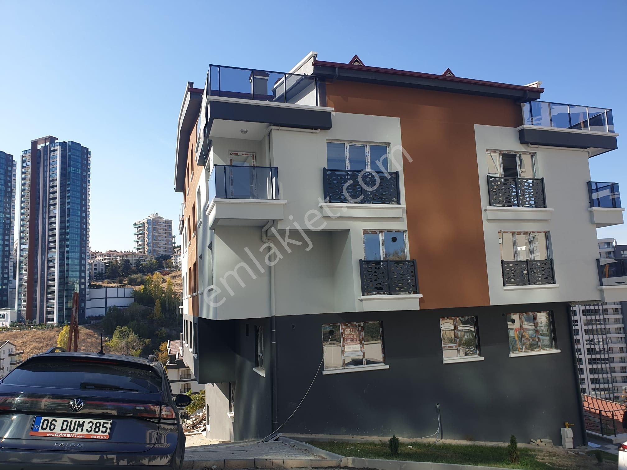 Çankaya Bademlidere Kiralık Daire  BADEMLİDERE’DE, CADDE ÜSTÜNDE KİRALIK 1+1