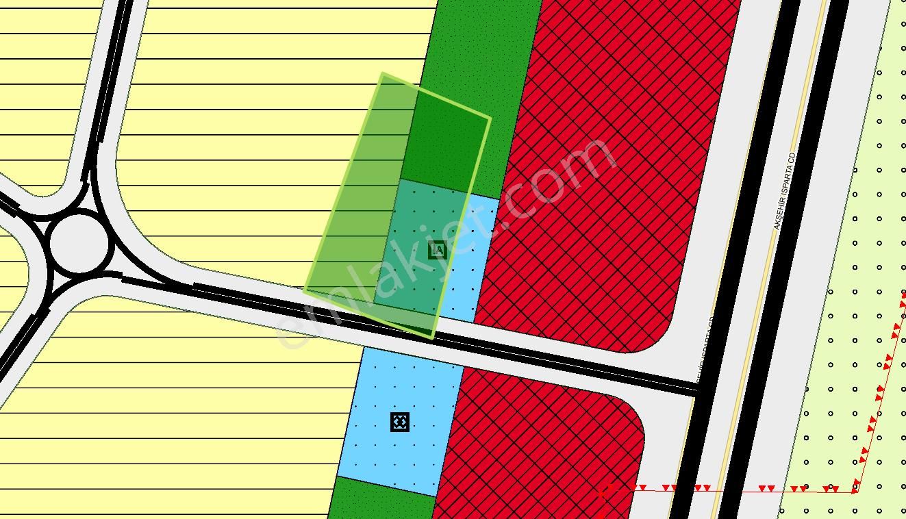 Tunçez Gm Hastane Isparta Otoban Arsı 3.350 M2 Satılık Yatırımlık Arzi - Görsel 2