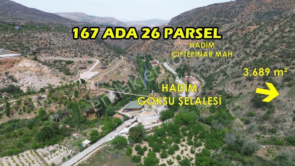 Hadim Çiftepınar Satılık Bağ & Bahçe  KONYA / HADİM / ÇİFTEPINAR MAHALLESİNDE 3.689 m² MÜSTAKİL TAPULU BAĞ