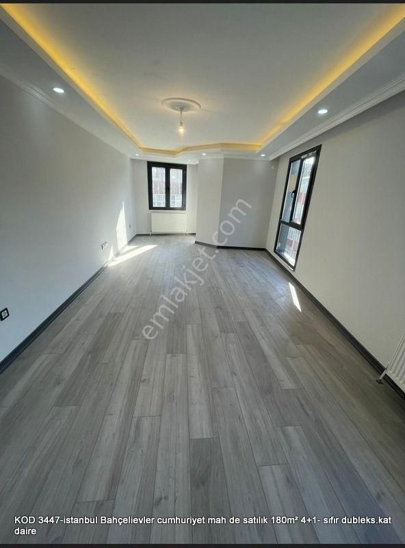 Bahçelievler Cumhuriyet Satılık Daire  istanbul Bahçelievler cumhuriyet mah de satılık 180m² 4+1- sıfır dubleks.kat daire  