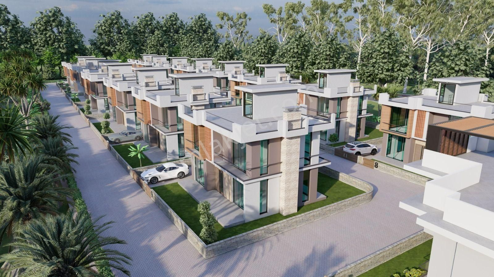 Girne Lapta'da Denize Yürüme Mesafesinde Satılık Yenı Bitmiş 3+1 Villa !! - Görsel 5