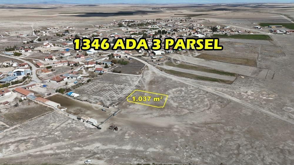 Cihanbeyli Karatepe Satılık Konut İmarlı Konya / Cihanbeyli / Karatepe Mahallesinde 1.037 M² Müstakil İmarlı Arsa