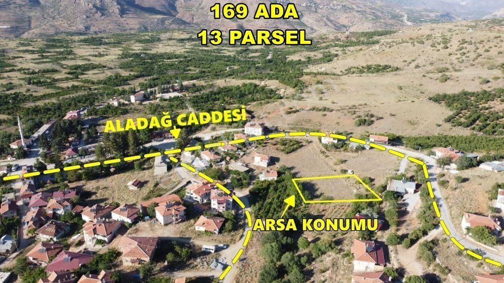 Hadim Bademli Satılık Konut İmarlı  KONYA / HADİM'DE İMARLI ARSA FIRSATI 968 m² TEK TAPU