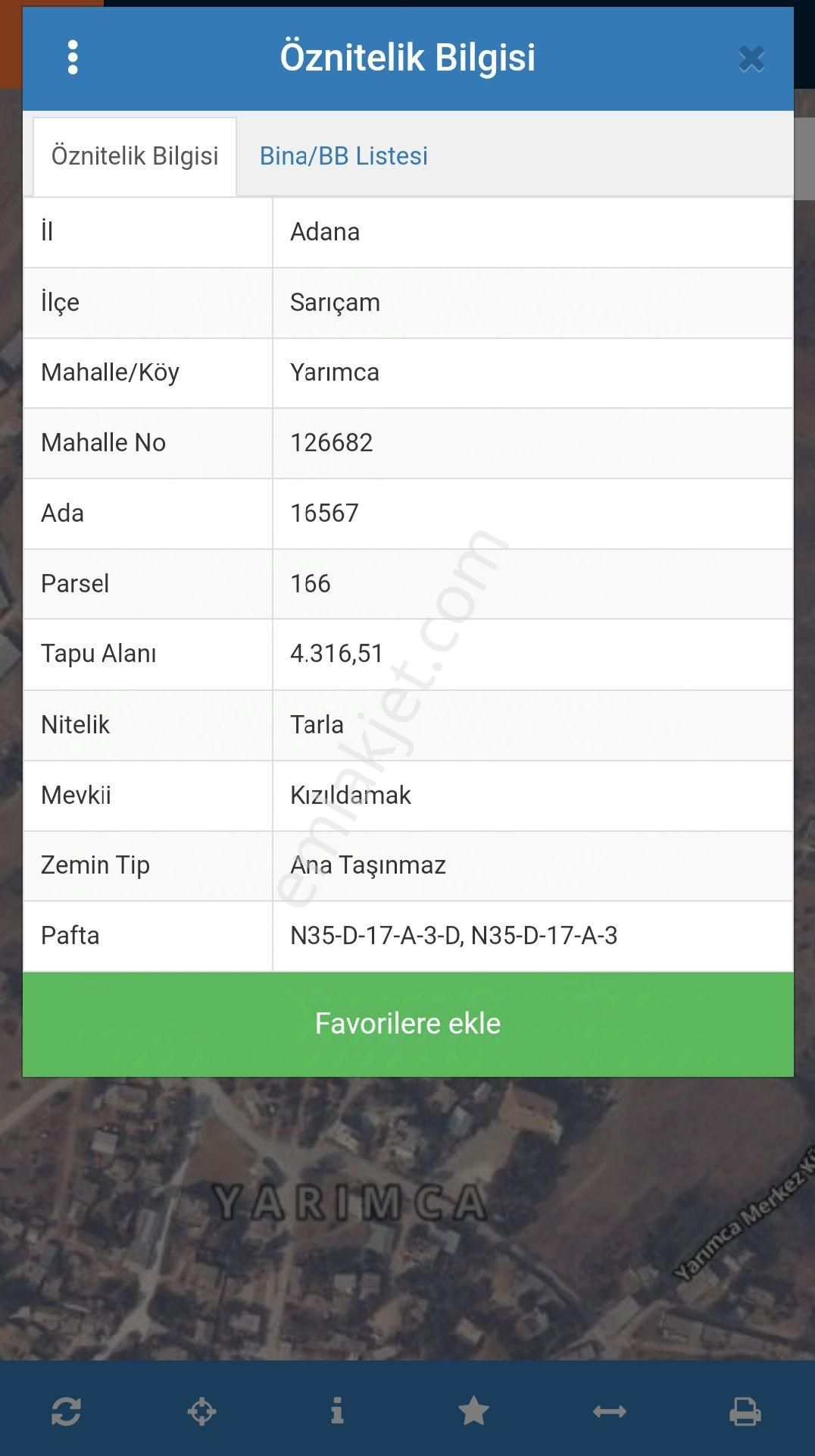 Çelebi Gayrimenkul'den Yarımca Köyünde Satılık Tapulu 7dnm Tarla - Görsel 4