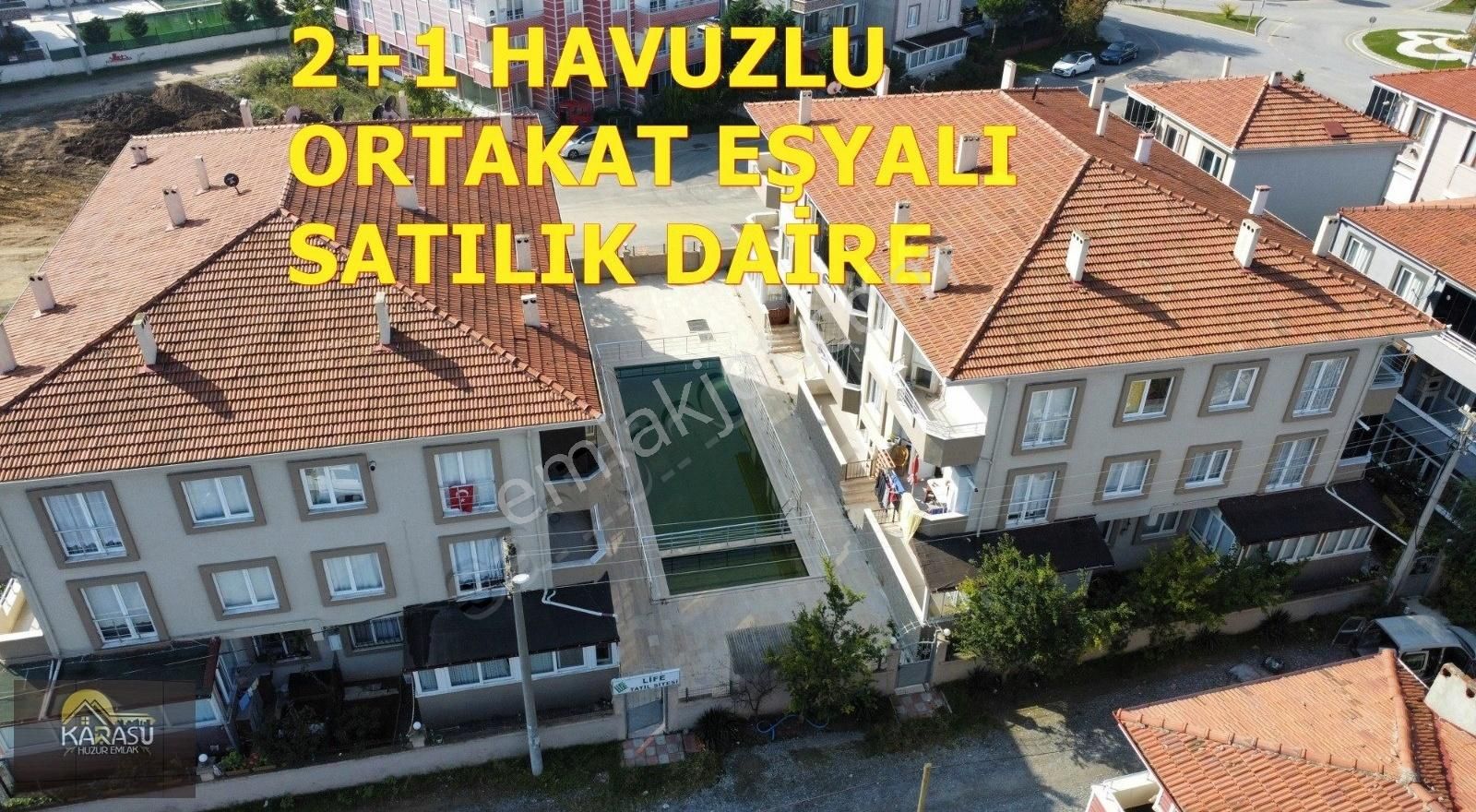 Karasu Yalı Satılık Daire KARASU HUZUR EMLAKTAN 2+1 HAVUZLU KELEPİR FIRSAT DAİRE