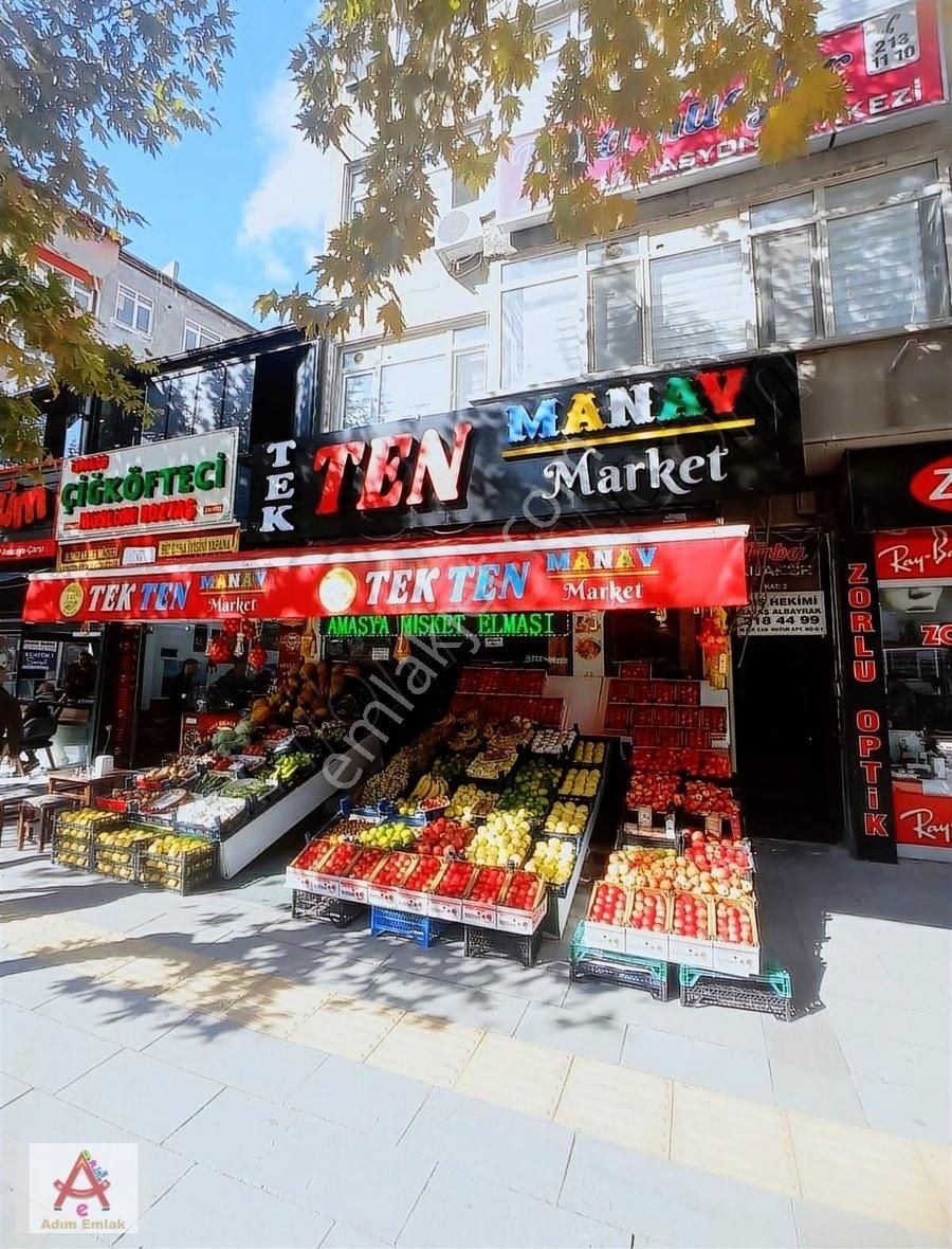 Amasya Merkez Dere Devren Dükkan & Mağaza ADIM EMLAK'TAN CADDE ÜZERİNDE DEVREN KİRALIK MARKET/MANAV