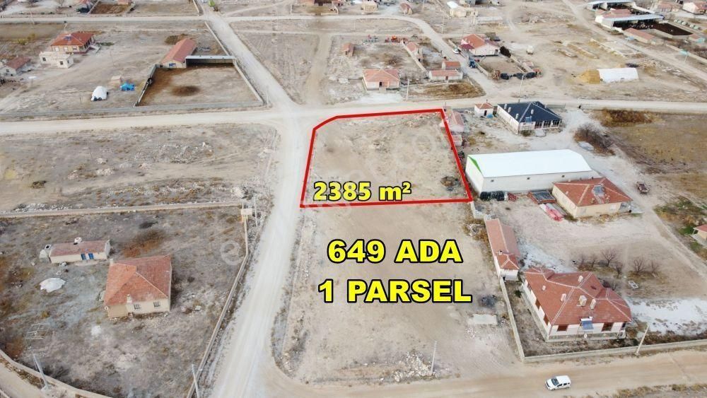 Cihanbeyli Taşpınar Satılık Konut İmarlı  KONYA / CİHANBEYLİ / TAŞPINAR-YENİYAYLA 2.385 m² KÖŞE PARSEL İMARLI ARSA