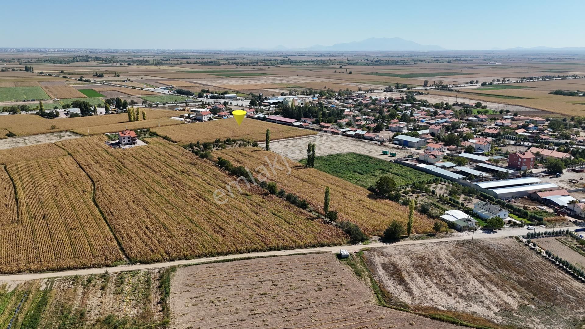 Çumra Alibeyhüyüğü Satılık Tarla İşyapar Gayrimenkulden Yatırımcıların Dikkatine 6714 M² Satılık