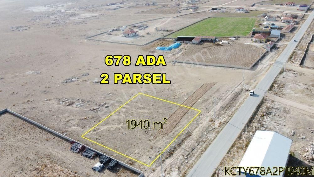 Cihanbeyli Taşpınar Satılık Konut İmarlı  KONYA / CİHANBEYLİ / TAŞPINAR-YENİYAYLA 1.940M² İMARLI ARSA