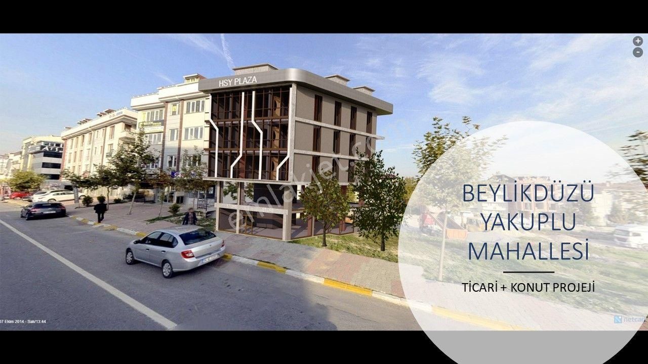 Beylikdüzü Yakuplu Satılık Konut+Ticaret Alanı  Yakuplu Cadde Üstü Konut veya Plaza Uygun Satılık Arsa